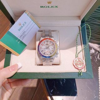 ĐỒNG HỒ ROLLEX CƠ SIÊU CẤP FULL ĐÁ