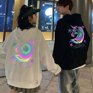 Áo hoodie in phản quang chất nỉ ngoại dưới 70kg