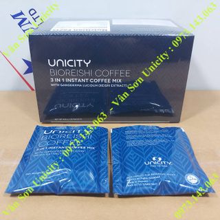 Cà phê Linh Chi Bioreishi Unicity 24 hộp 420g (20 gói vuông 21g)