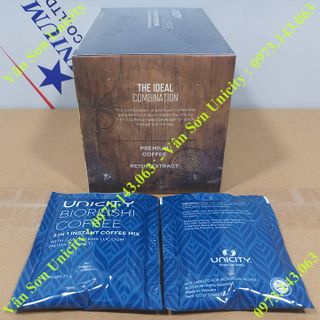 Cà phê Linh Chi Bioreishi Unicity 24 hộp 420g (20 gói vuông 21g)