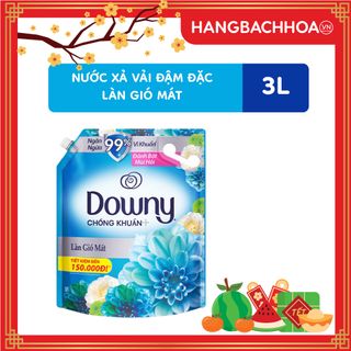 Nước Xả Vải Downy Đậm Đặc Làn Gió Tươi Mát 3L Túi giá sỉ