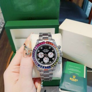 ĐỒNG HỒ ROLLEX CƠ VIỀN ĐÁ CAO CẤP