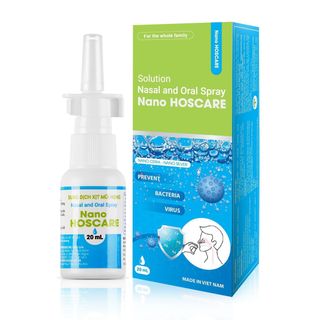 DUNG DỊCH XỊT MŨI HỌNG - NANO HOSCARE