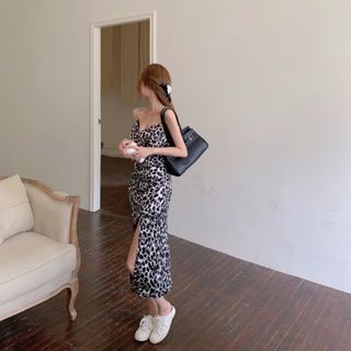ĐẦM DA BEO 2 DÂY XÍCH - DT1582 - 155
