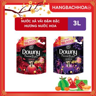 Nước Xả Vải Downy Đậm Đặc Hương Nước Hoa Huyền Bí - Đam Mê 3L Túi giá sỉ