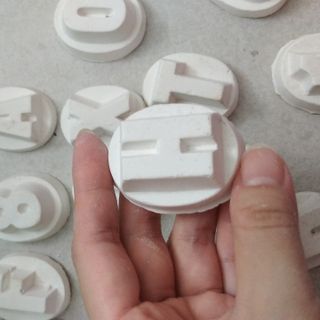 Tượng thạch cao tô màu dễ thương