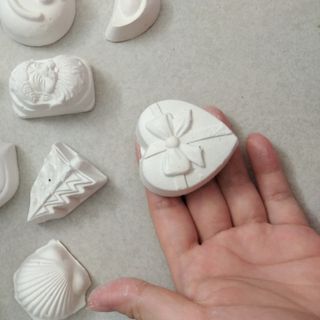 Tượng thạch cao tô màu dễ thương