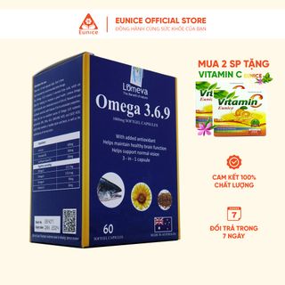 Hỗ trợ Tim Mạch Omega 369 Lomeva Úc (H/60V)