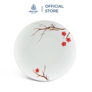 Bộ chén dĩa sứ Minh Long 24 sản phẩm - Daisy - Hồng Mai
