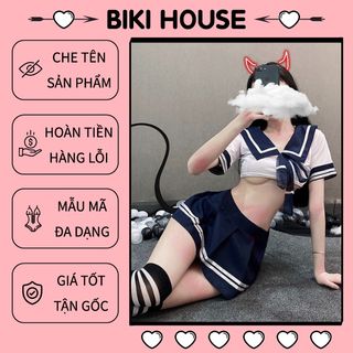 Cosplay học sinh Nhật Bản gợi cảm váy ngủ nữ sinh amine sexy BIKIHOUSE N762 - HCM - Ship Hỏa Tốc