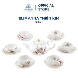 Bộ trà cao cấp Minh Long 0.47 L - Anna Elip - Thiên Kim giá sỉ