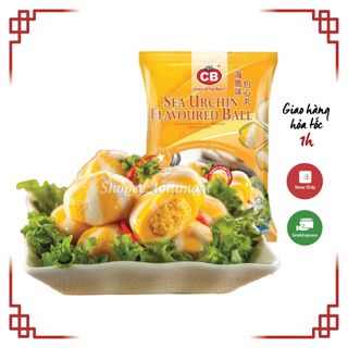 Bánh Bao Hải Sản Vị Nhím Biển Nhân Trứng Cá Viên Thả Lẩu Malaysia CB