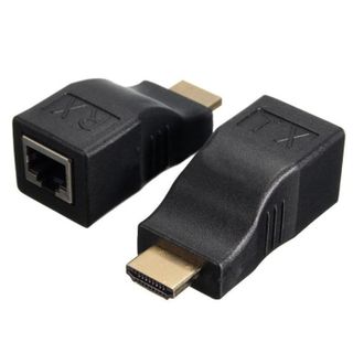 Bộ Kéo Dài Hdmi Extender 30M Qua Cáp Mạng Cat5E,6 Chuẩn Rj45 Arigato Bảo Hành 1 Năm