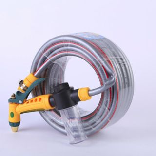 Bộ dây và vòi xịt tăng áp lực nươc gấp 3 lần loại 10m 206716 - dây vàng
