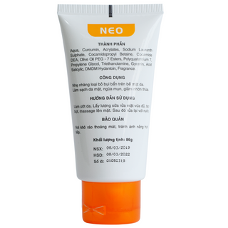 SỮA RỬA MẶT NGHỆ NANO - NEO CLEANSER