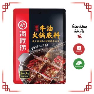 Gia Vị Lẩu Tứ Xuyên Haidilao , Cốt Lẩu Haidilao Vị Bò Tê Cay