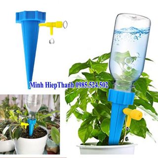 Dụng cụ tưới nước nhỏ giọt tự động cho cây trồng , cọc tưới nước nhỏ giọt 206801-1 [SKM]