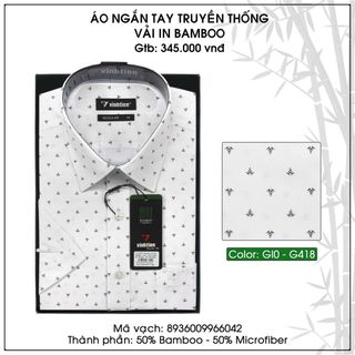 bigsize áo sơ mi nam Vĩnh Tiến chính hãng dưới 100kg tay ngắn