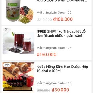1kg trà gạo lứt đỗ đen ( thanh nhiệt , giảm cân) chất lượng giá rẻ