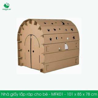 NHÀ LẮP GHÉP BẰNG GIẤY