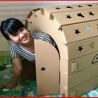NHÀ LẮP GHÉP BẰNG GIẤY