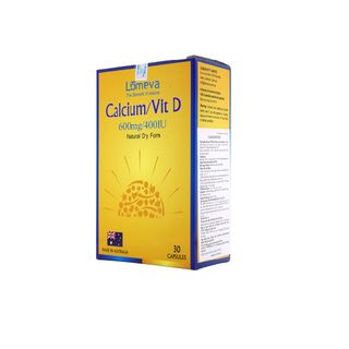 Bổ sung Calcium Vid D Lomeva Úc (H/30V)