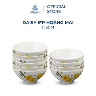 Bộ 10 chén sứ cao cấp Minh Long 11.5 cm - Daisy IFP - Hoàng Mai giá sỉ