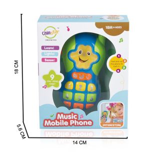 Điện thoại đồ chơi mô hình hoạt hình phát nhạc