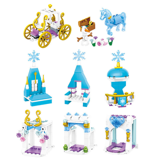 Lego xếp hình Lâu Đài Tình Yêu 334 Chi Tiết Dành Cho Bé
