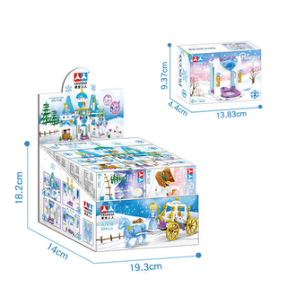 Lego xếp hình Lâu Đài Tình Yêu 334 Chi Tiết Dành Cho Bé