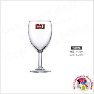 (HÀNG ĐẸP) Ly thủy tinh uống rượu vang cao cấp các kiểu dáng