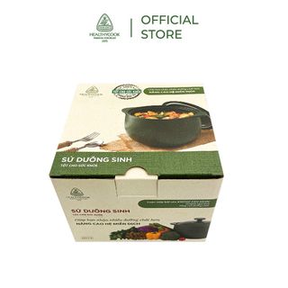 Nồi sứ dưỡng sinh Minh Long - Vesta 3.0 L + nắp
