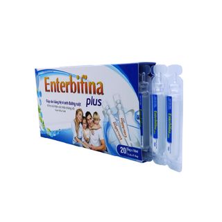 Hỗ trợ cải thiện các chứng rối loạn tiêu hóa Enterbifina Công Ty Cổ Phần Dược Phẩm Santex (Hộp/20V)