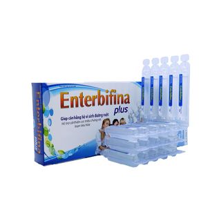 Hỗ trợ cải thiện các chứng rối loạn tiêu hóa Enterbifina Công Ty Cổ Phần Dược Phẩm Santex (Hộp/20V)