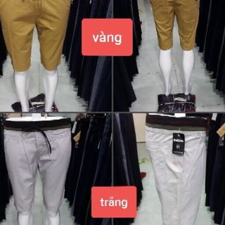 quần short kaki lưng thun vải thái bao xem hàng