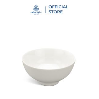 Bộ chén dĩa sứ Minh Long 14 sản phẩm - jasmine IFP - Trắng ngà
