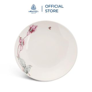 Bộ chén dĩa sứ Minh Long 9 sản phẩm - Daisy IFP - Loa Kèn Hồng