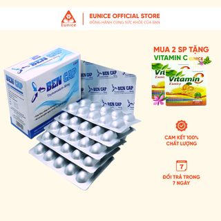 Viên uống tăng đề kháng Ben Cap hỗ trợ tăng để kháng cơ thể - Sản xuất Vgas - Hộp 60 viên
