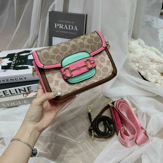 Túi xách nữ đeo chéo Coach Hồ Ngọc Hà size 19 sang chảnh