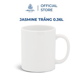 Ca sứ Minh Long 0.36L - Jasmine Trắng giá sỉ