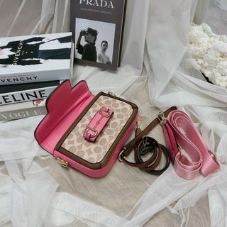 Túi xách nữ đeo chéo Coach Hồ Ngọc Hà size 19 sang chảnh