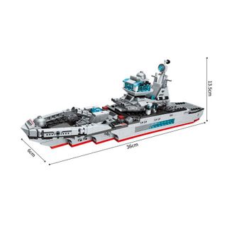 Bộ lắp ráp mô hình tàu chiến hạm từ các loại mô hình nhỏ sáng tạo 8 trong 1 đồ chơi cho bé