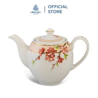 Bộ trà Cao cấp Minh Long 0.8 L - Camellia - Hoa Đào