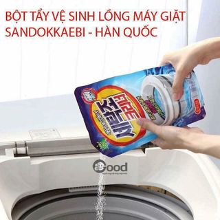 Bột tẩy vệ sinh lồng máy giặt Sandokkaebi Hàn Quốc giá sỉ