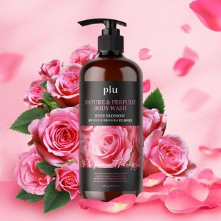 SỮA TẮM HOA HỒNG PLU NATURE & PERFUME BODY WASH ROSE BLOSSOM 1000ML - MEDIHEAL