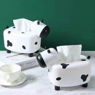 HỘP ĐỰNG KHĂN GIẤY BÒ SỮA