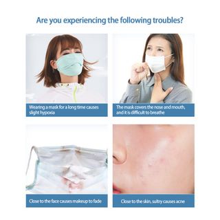 Khung đỡ đặt bên trong khẩu trang 3D chất liệu mềm mại đàn hồi thoáng khí tiện lợi