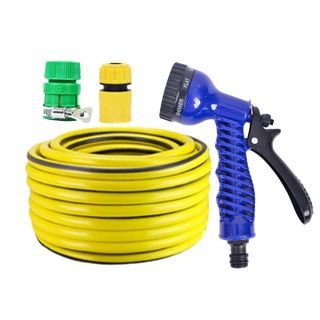 Bộ dây vòi xịt tưới cây, rửa xe 5M (cút nhựa nối nhựa xanh) 206843 giá sỉ