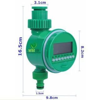 Hẹn giờ tưới - Đồng hồ hẹn giờ tưới cây tự động, chạy pin 1.5V 206502