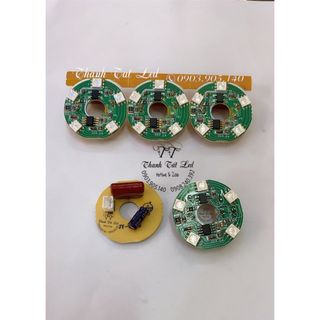 Bộ mạch led đổi màu dùng cho tất cả đèn thờ pha lê 1 Bo 5 bóng Lổ 3.3 cm siêu bền siêu sáng giá sỉ